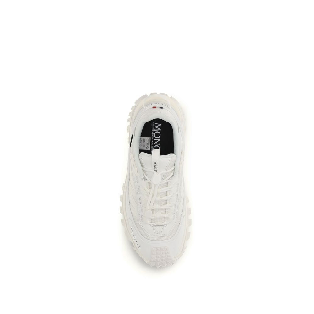 Moncler Weiße Polyamid-Sneaker für Sport und Freizeit