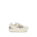 Moncler White Bos Taurus Calfskin Sneakers