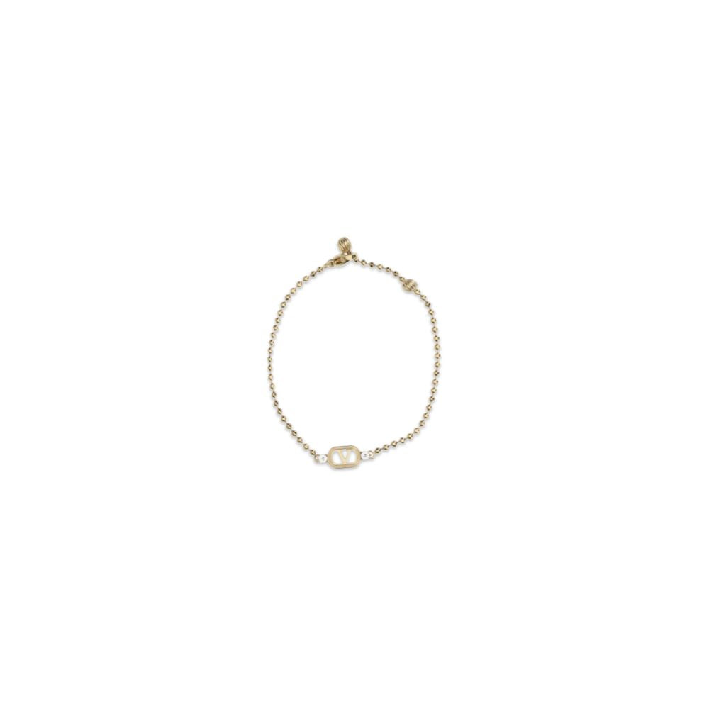 Valentino Garavani Gold-Tone Metal Bracelet