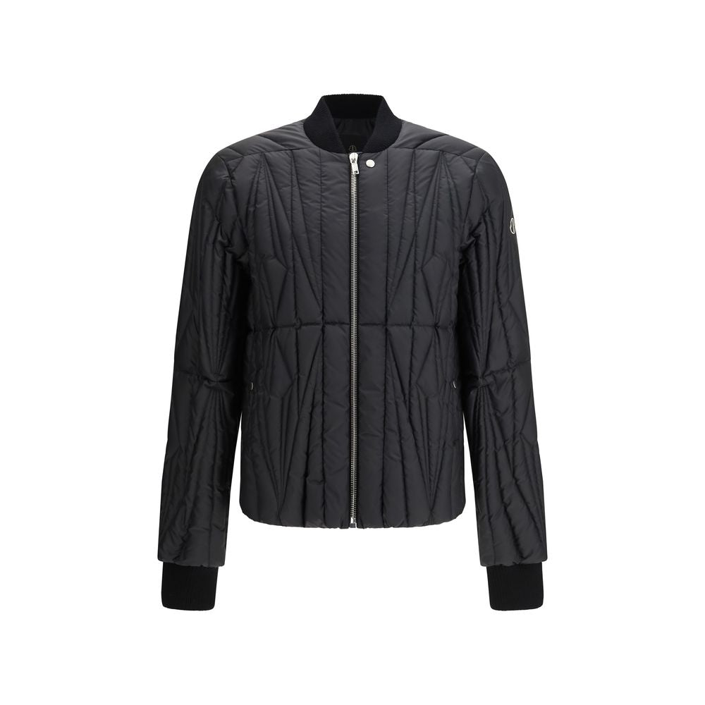 Moncler x Rick Owens Schwarze Gänsedaunenbekleidung