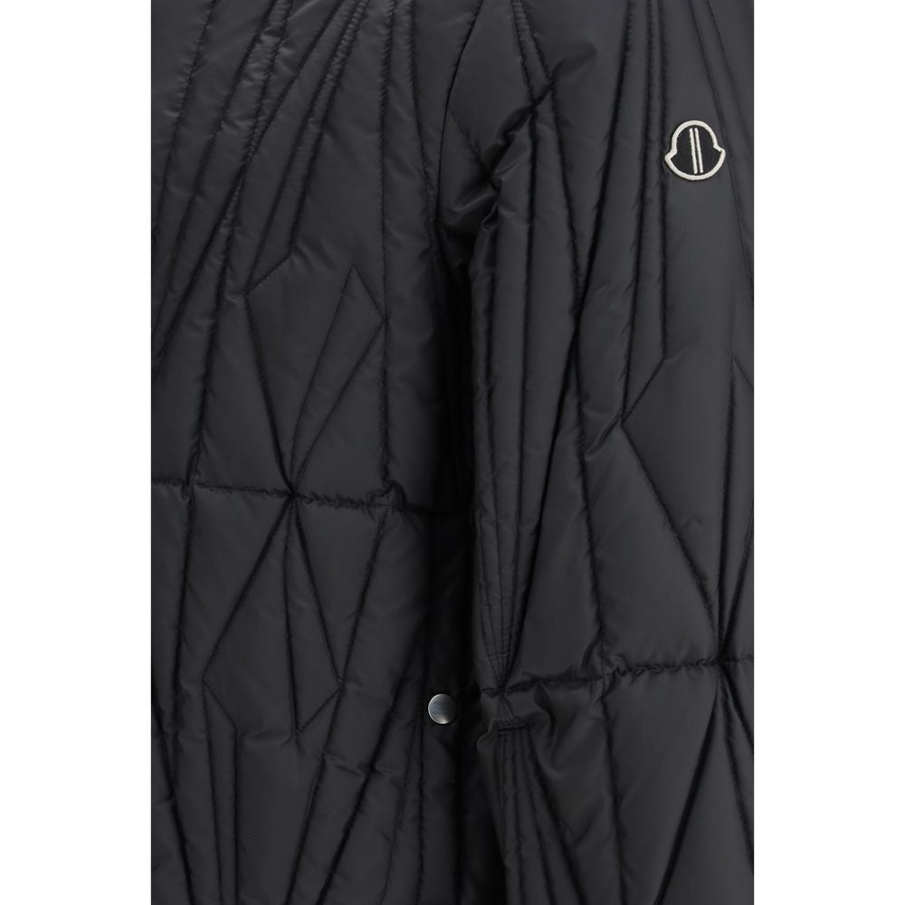 Moncler x Rick Owens Schwarze Gänsedaunenbekleidung