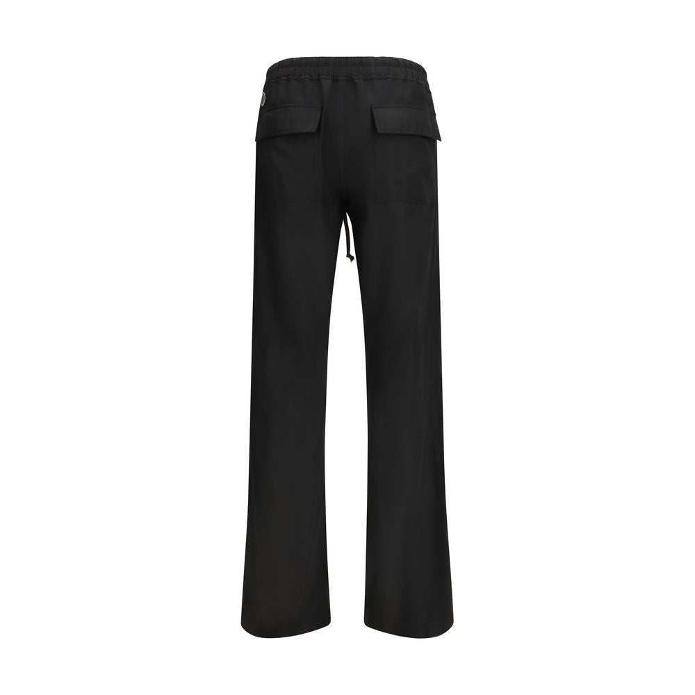 Moncler x Rick Owens Black Polyester Everyday Trousers