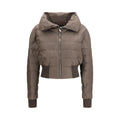 Moncler x Rick Owens Brauner Polyester-Mantel