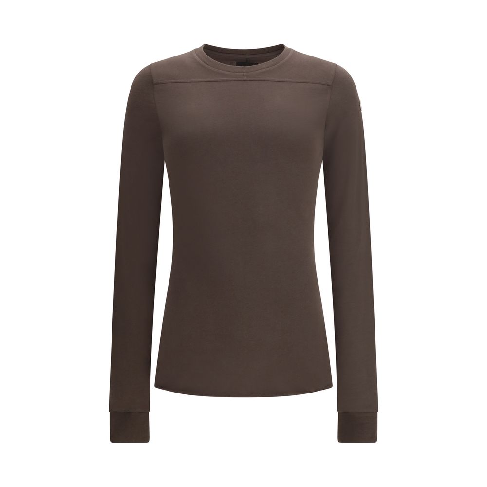 Moncler x Rick Owens Brauner Baumwoll-Sportswear