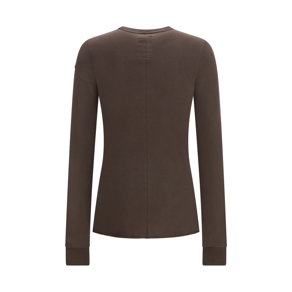 Moncler x Rick Owens Brauner Baumwoll-Sportswear