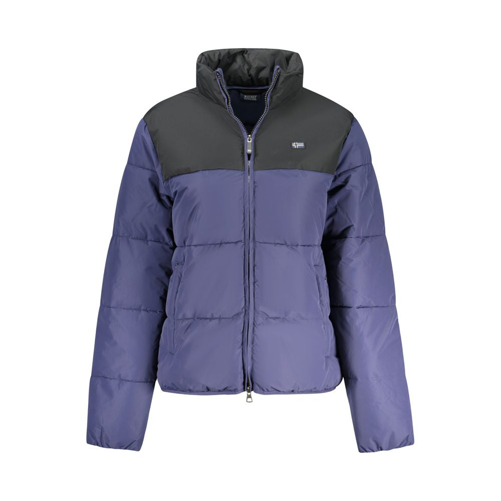 Norway 1963 Damenjacke aus Polyester in Blau