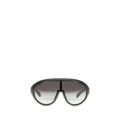 Moncler x Rick Owens Schwarze Sonnenbrille aus Polyamid