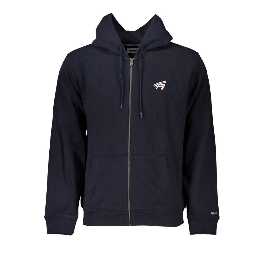 Tommy Hilfiger Blauer Kapuzenpullover aus Baumwolle für Herren