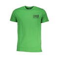 Cavalli Class Verde Baumwoll-T-Shirt für Herren