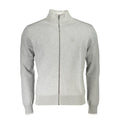 North Sails Men's Organic Cotton Cardigan in Grey