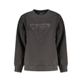 Guess Jeans Schwarzer Baumwoll-Sweatshirt für Damen