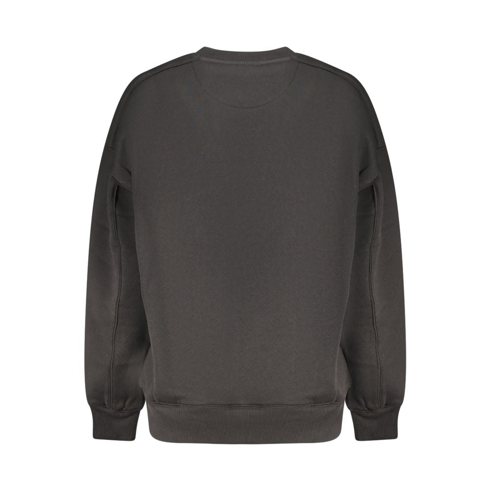 Guess Jeans Schwarzer Baumwoll-Sweatshirt für Damen