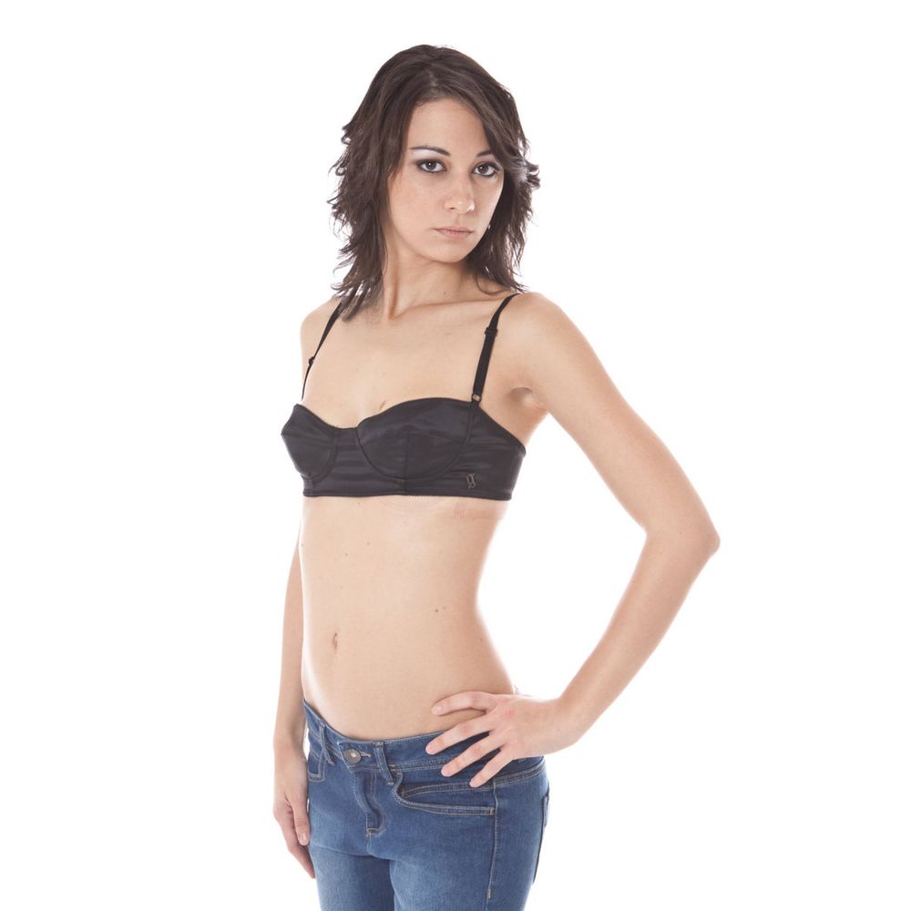 John Galliano Black Acetate Women's Bra