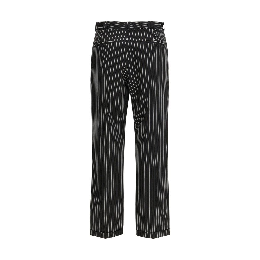 Tom Ford Schwarze Woll-Freizeithose