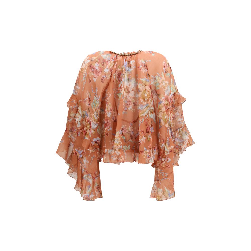 Zimmermann Mehrfarbige Baumwollbluse