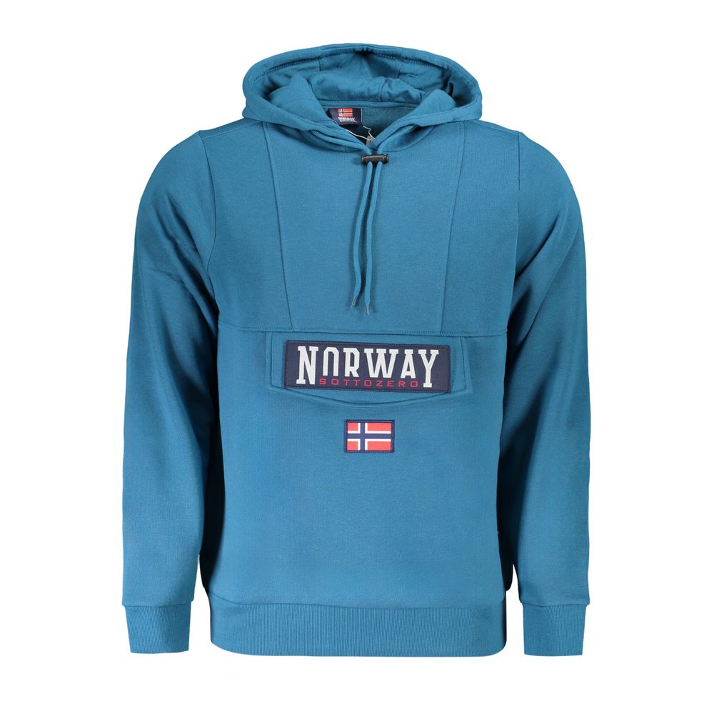 Norway 1963 Blue Cotton Sweatshirt for Men