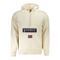 Norway 1963 Beige Baumwoll-Kapuzenpullover für Herren