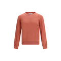 Brunello Cucinelli Orange Baumwoll-Sweatshirt