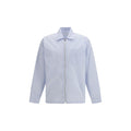 Prada Blaues Hemd aus Polyamid mit Muster