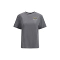 PINKO Graues Baumwoll-T-Shirt