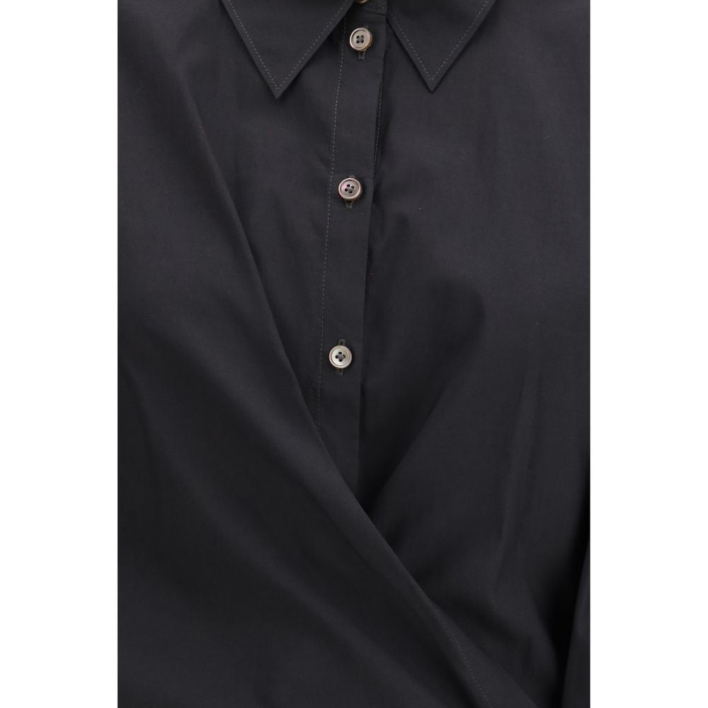 Lemaire Black Cotton Shirt