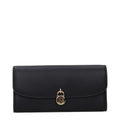 Michael Kors Schwarzes Leder Portemonnaie