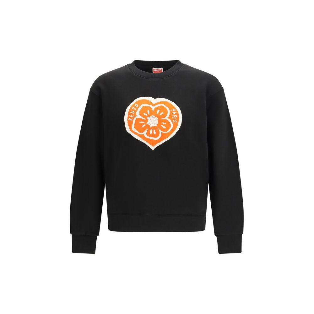 Kenzo Schwarzer Baumwoll-Sweatshirt