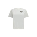 PINKO Weißes Baumwoll-T-Shirt