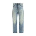 7FOR Blue Relaxed Fit Cotton Jeans