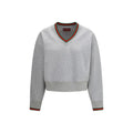 Gucci Grauer Baumwollpullover