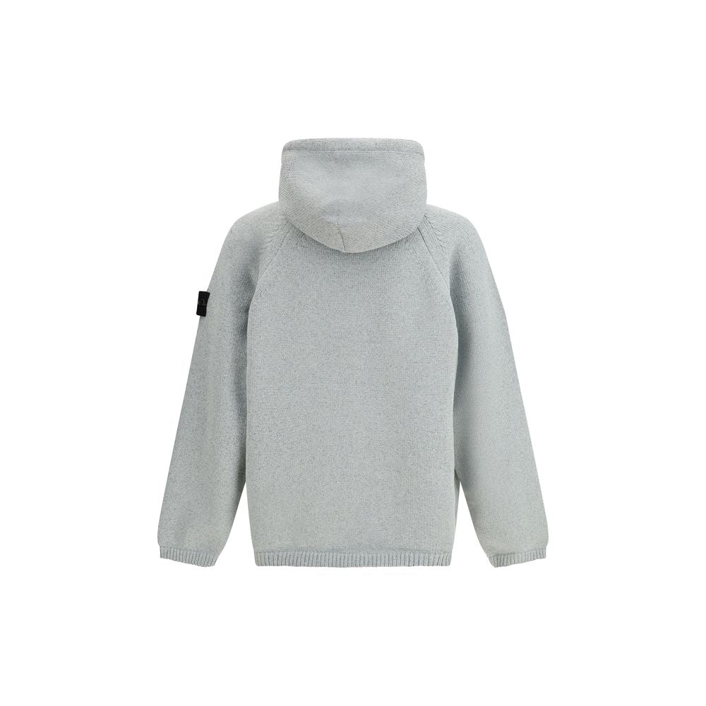 Stone Island Graues Polyester-Sweatshirt