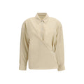 Lemaire Beige Seidenhemd