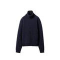 Miu Miu Blauer Kaschmir-Rollkragenpullover