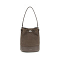 Zanellato Braune Kalbsleder Bos Taurus Bucket Bag