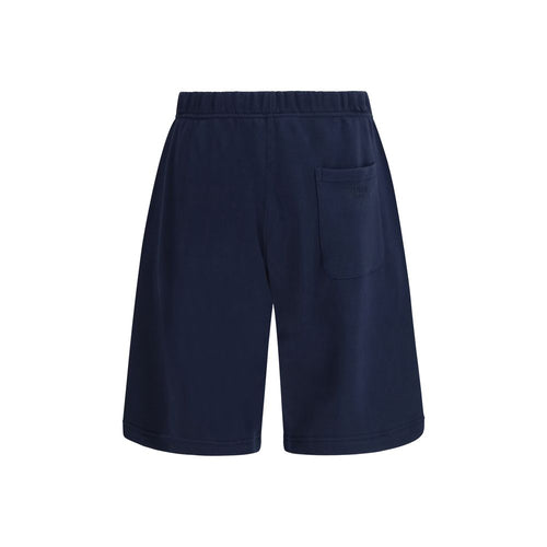 Kenzo Blaue Baumwoll-Bermudashorts