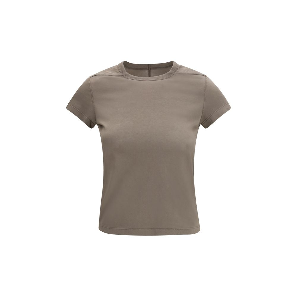Rick Owens Braunes Baumwoll-T-Shirt