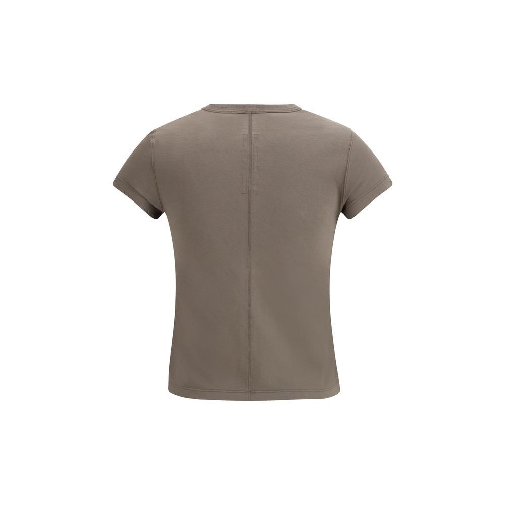 Rick Owens Braunes Baumwoll-T-Shirt