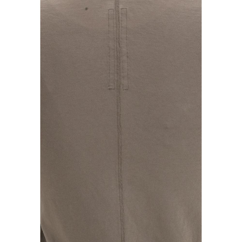 Rick Owens Braunes Baumwoll-T-Shirt