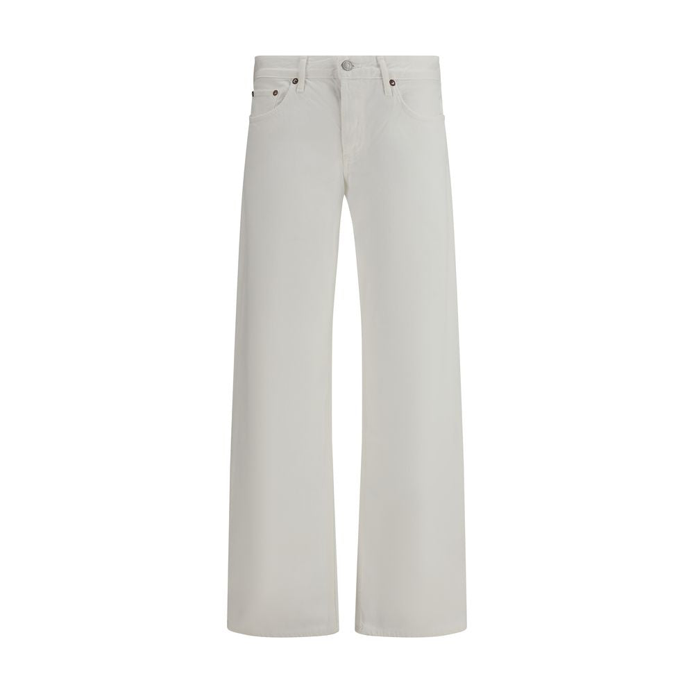 Agolde Weiße Baumwoll-Jeans Denim