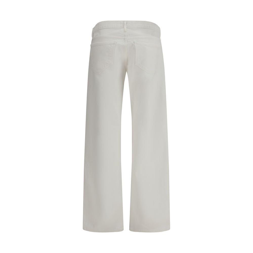 Agolde Weiße Baumwoll-Jeans Denim