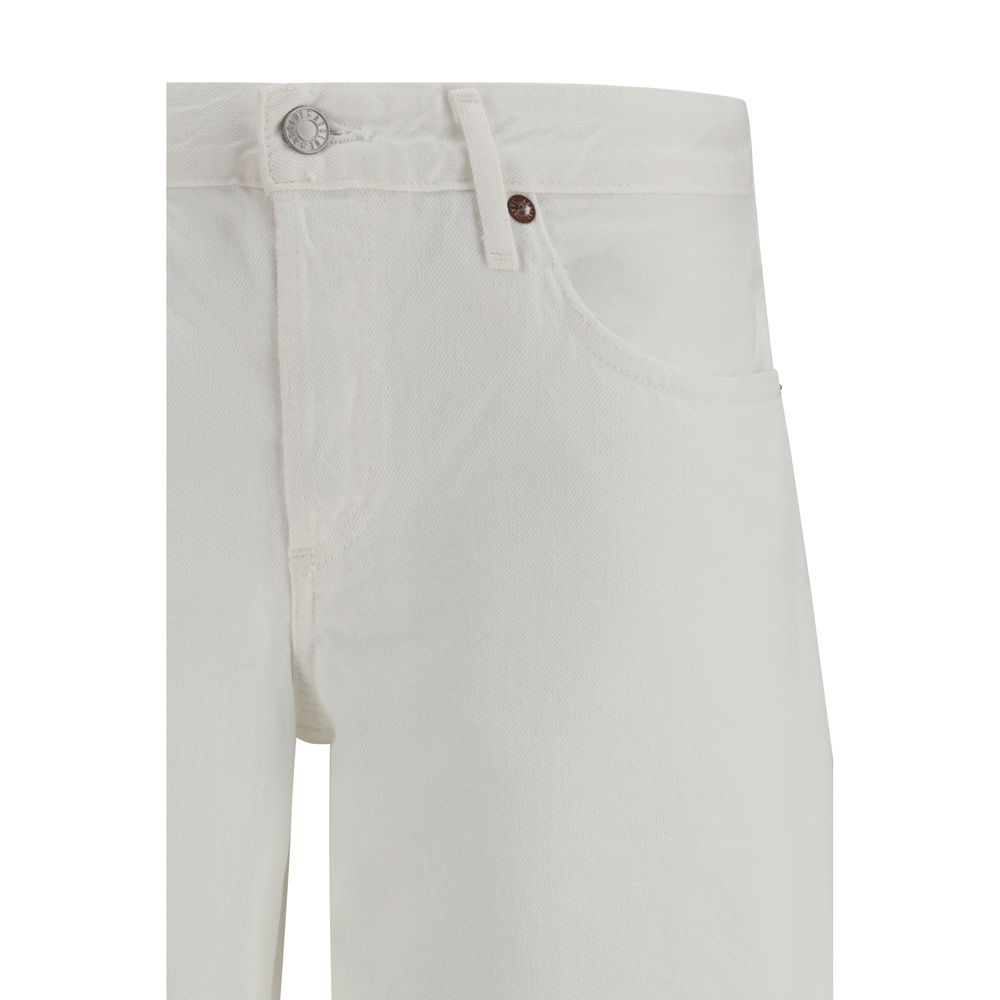 Agolde Weiße Baumwoll-Jeans Denim
