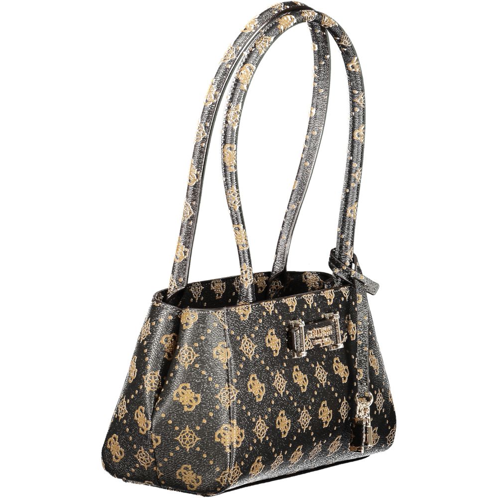 Guess Jeans Damenhandtasche aus Polyurethan in Marrone