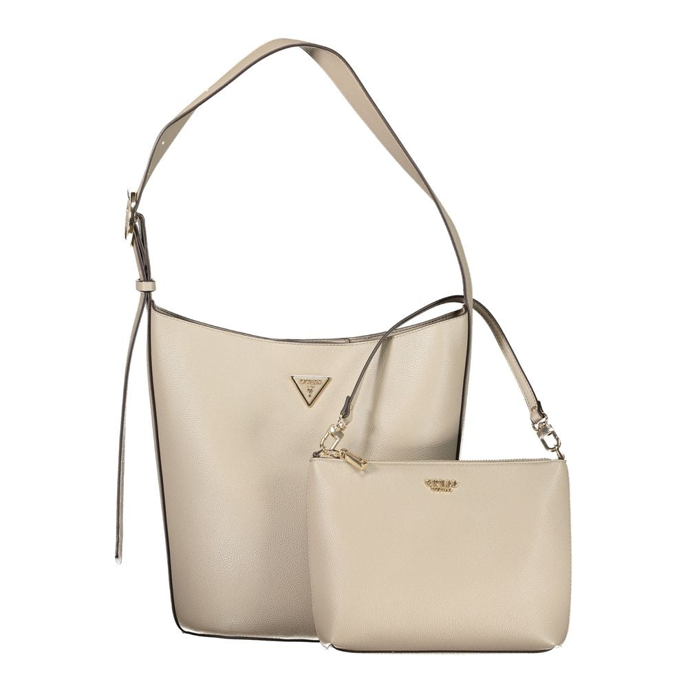 Guess Jeans Gray Polyurethane Handbag for Women