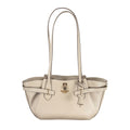 Guess Jeans Damen-Handtasche aus beigem Polyurethan