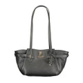 Guess Jeans Nero Polyurethan-Handtasche für Damen