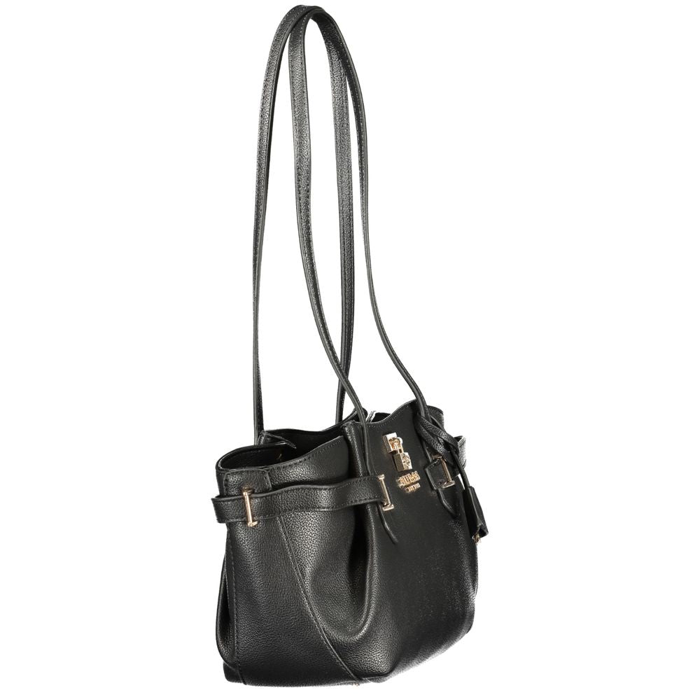 Guess Jeans Nero Polyurethan-Handtasche für Damen