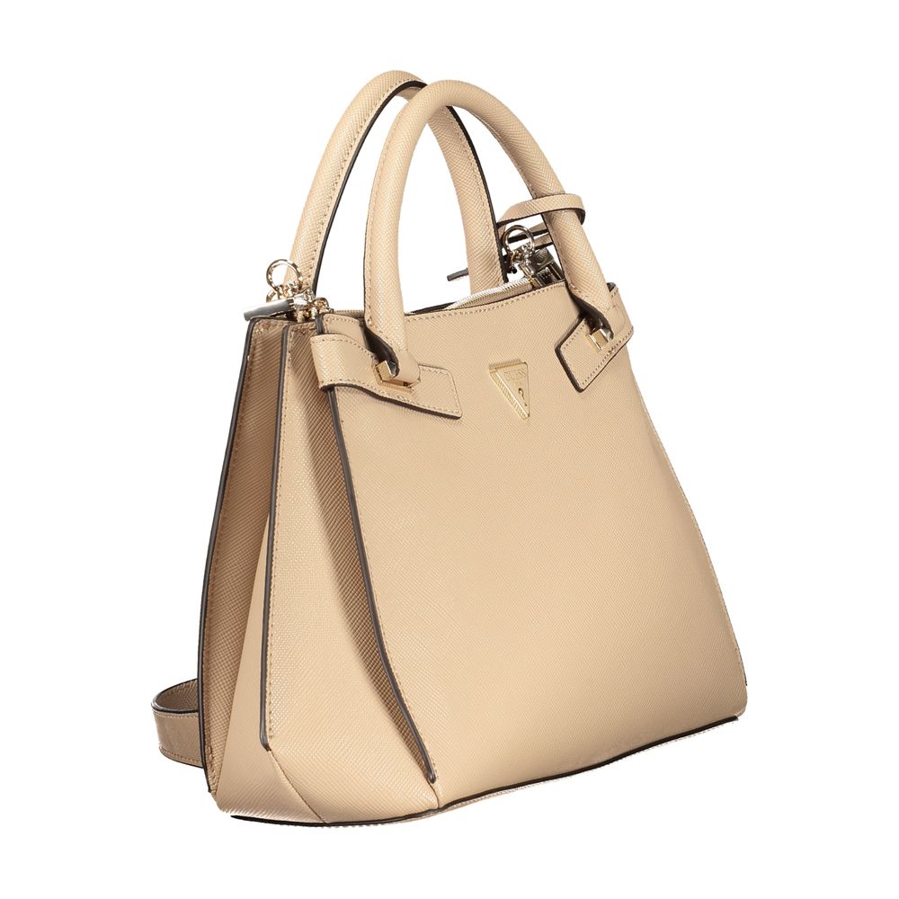 Guess Jeans Rosa Poliuretano Damen Handtasche