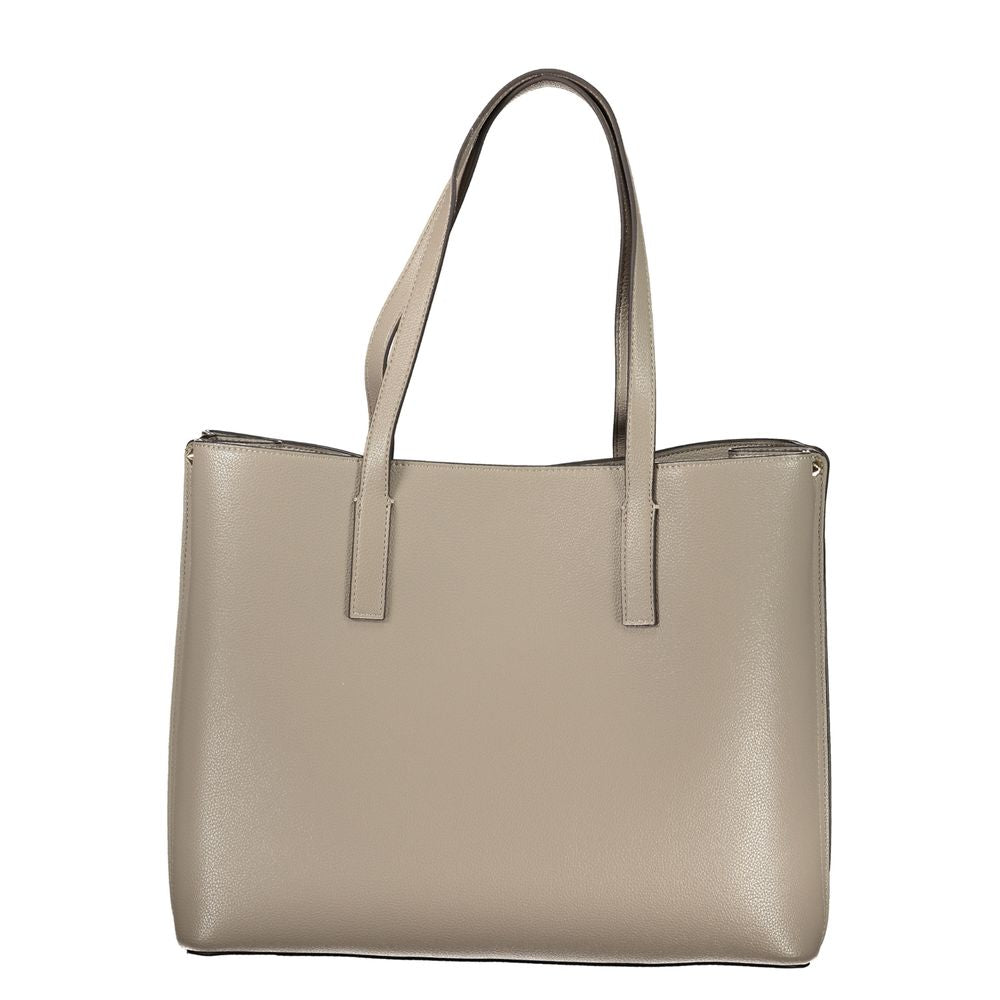 Guess Jeans Grigio Poliuretano Damen-Handtasche