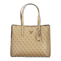 Guess Jeans Damen-Handtasche aus beigem Polyurethan