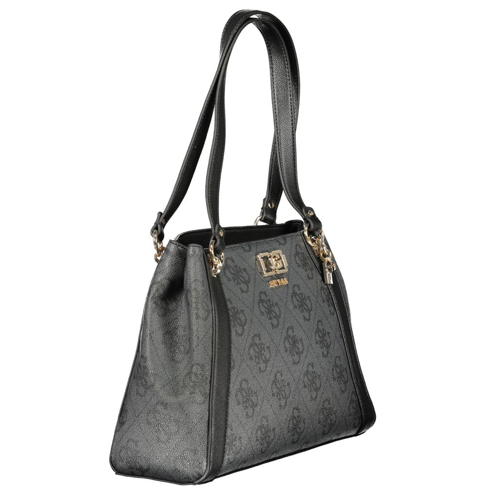 Guess Women's Black Polyurethane Handbag